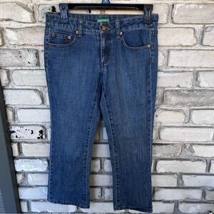 Lilly pultizer Palm Beach fit Blue Denim Jeans  size 0